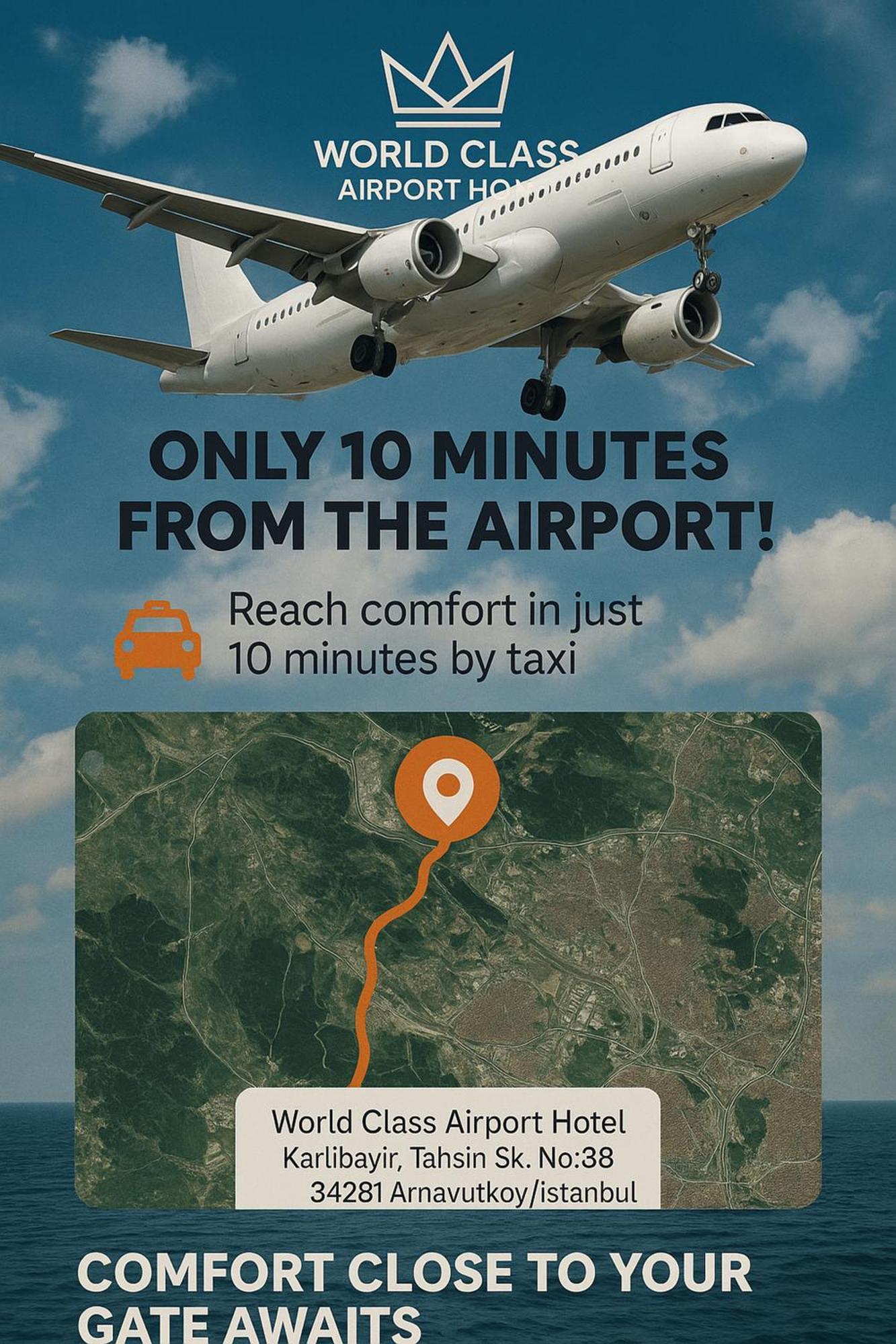 World Class Hotel - Istanbul International Airport Arnavutkoy Exteriör bild